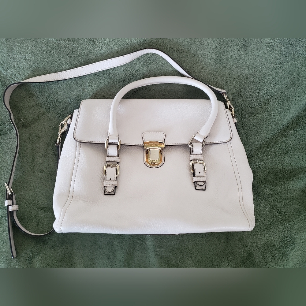 Kate Spade leather bag off white in great condition